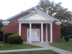 Building used as a dinning hall at Franklinton Center