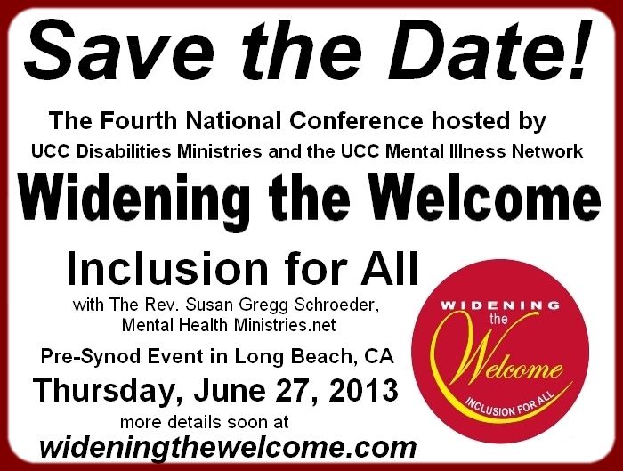 Widening the Welcome 2013 Postcard